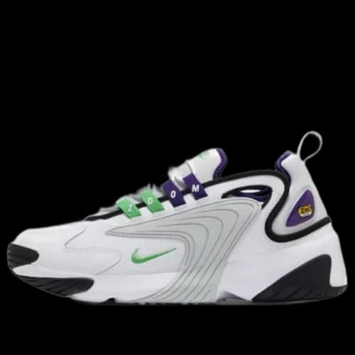 Nike Zoom 2K White Green 'White Court Purple'