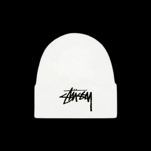 Nike x Stussy Cuff Beanie 'White'