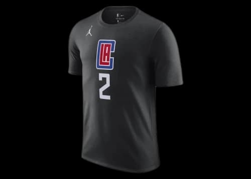 Jordan NBA Los Angeles Clippers Kawhi Leonard T-shirt Black