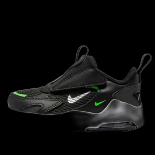 (TD) Nike Air Max Bolt Low-Top Running Shoes Black/White