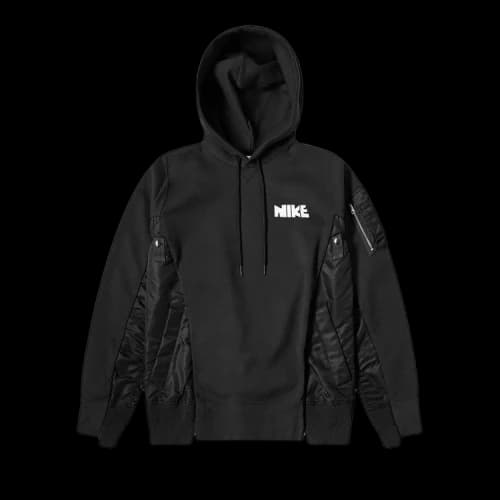Nike x Sacai Hoodie 'Black'