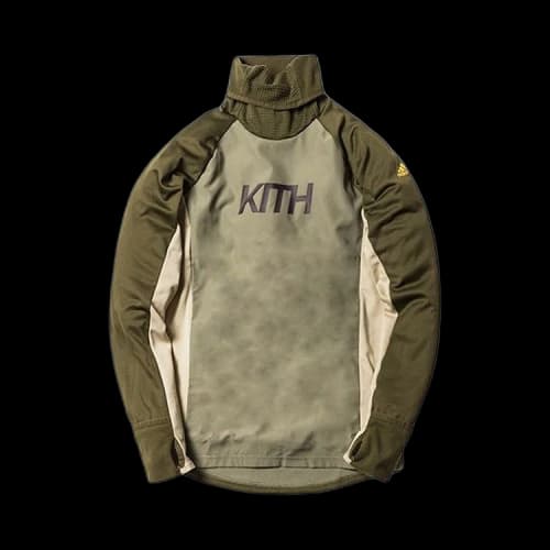 Kith x Adidas Soccer Funnel Neck 'Green'