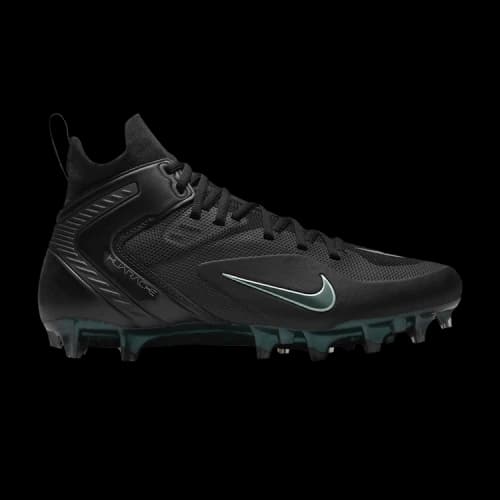 Nike Alpha Huarache 8 Elite 'Black Metallic Silver'