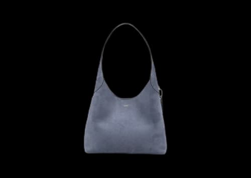 Coach Logo-tag Shoulder Bag Blue