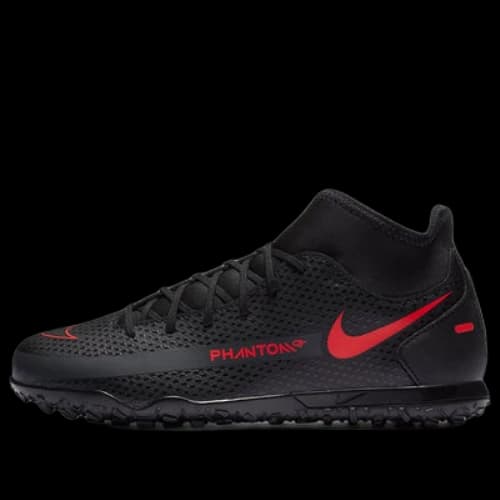 (GS) Nike Phantom GT Club DF TF 'Black Red'