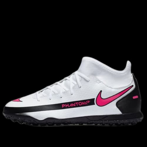 (GS) Nike Phantom GT Club DF TF 'White Pink Black'