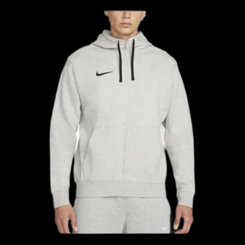 Nike Park Fleece Full-Zip Soccer Hoodie 'Grey'