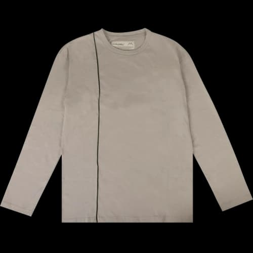 A-Cold-Wall* Piped Long-Sleeve T-Shirt 'Grey'