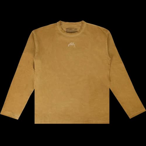 A-Cold-Wall* Long-Sleeve Bracket Logo T-Shirt 'Yellow'