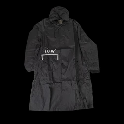 A-Cold-Wall* Long Hooded Rain Jacket 'Grey'