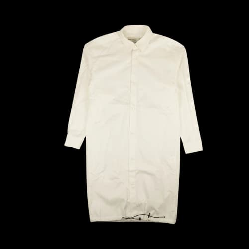 A-Cold-Wall* Button Down Long Work Jacket 'White'