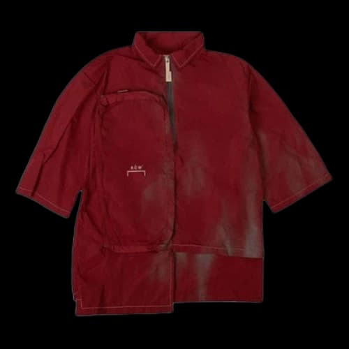 A-COLD-WALL* Speckle Detail Windbreaker 'Red'