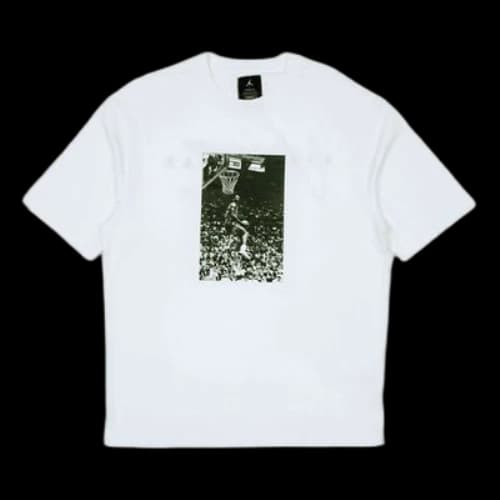 Air Jordan x Union LA Dunk Printing Sports Round Neck T-Shirt Asia Sizing 'White'
