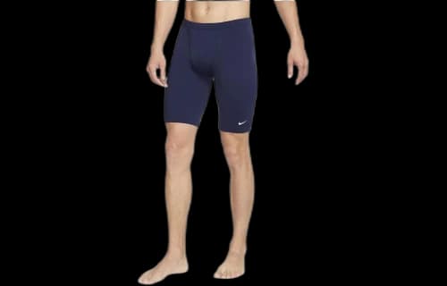 Nike Swim Solid Swimming Shorts Men's Dark Navy Blue