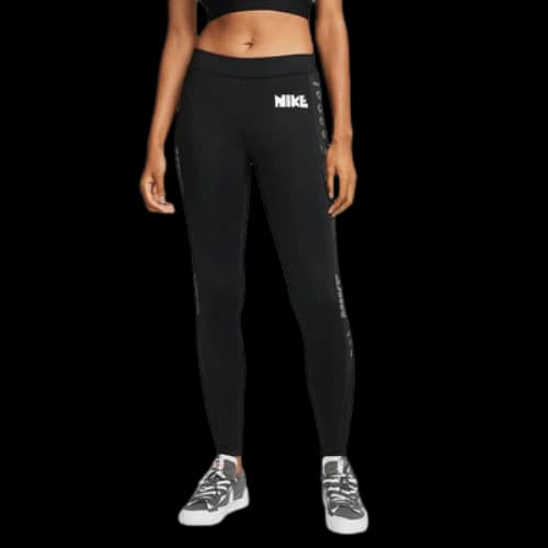 Nike x sacai Mid-Rise Leggings 'Black' (Women's)