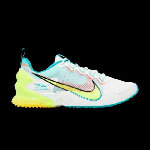 Nike Force Zoom Trout LTD TF 'White Aurora Green Volt'
