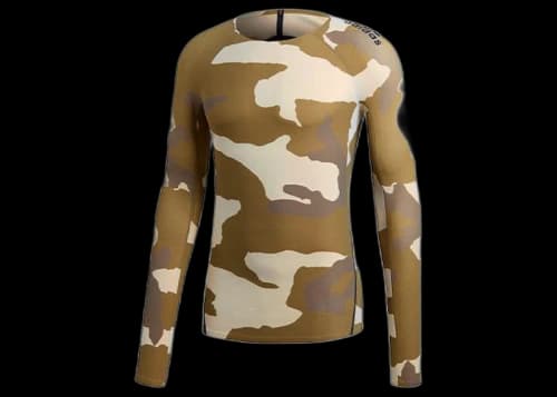 adidas x Undefeated Alphaskin 360 1/1 Tee Tan/Dune