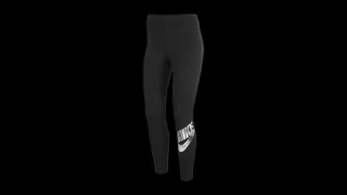 Nike Women's Large Swoosh Logo Leggings Black