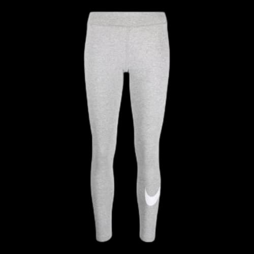 Nike Sportswear Essential Mid-Rise Swoosh Leggings 'Grey' (Women's)