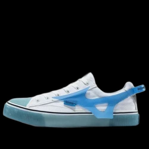 Mizuno Speed TR Low-Top Canvas Shoes White/Blue