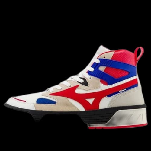 Mizuno Court Cl Mid 'White Red Black'