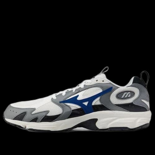 Mizuno running shoes 'White Grey Navy'