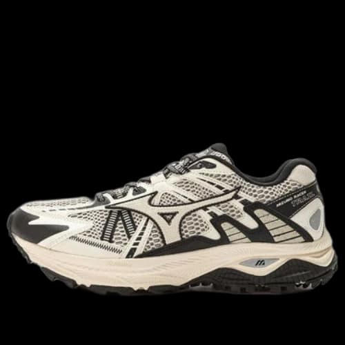 Mizuno Racer Trail 'Cream Black White'