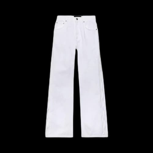 PURPLE BRAND Wide Side Cut Out 'White'