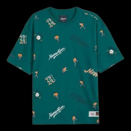 Mizuno Heritage Casual T-shirt 'Green'