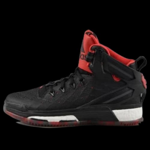 (GS) adidas D Rose 6 Boost 'Road 'Black Red'