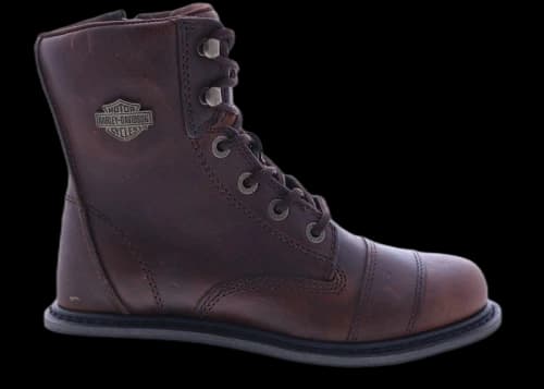 Harley-Davidson Marconi 7" Lace Seam Boots Brown (Women's)