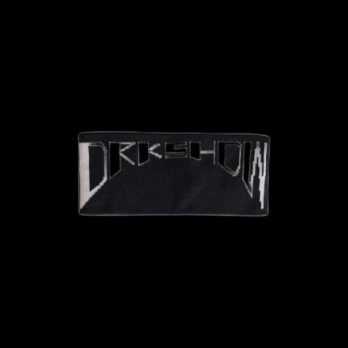 Rick Owens DRKSHDW Porterville Headband 'Black/White'