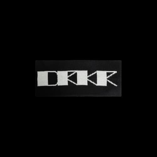 Rick Owens DRKSHDW Headband 'Black/Pearl'
