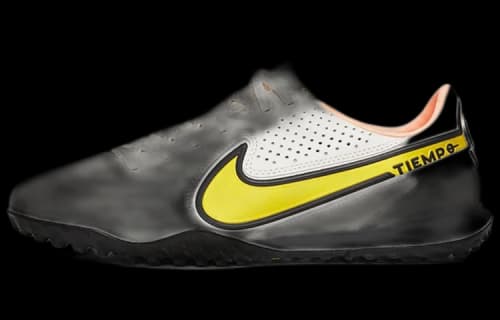 Nike React Tiempo Legend 9 Pro TF 'White Yellow'