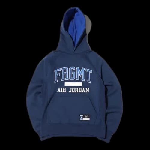 Air Jordan x Fragment Design FW Pullovers Street Style Collaboration Long Sleeves Men Blue