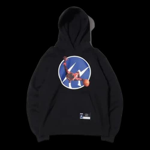 Air Jordan x Fragment Design FW Sweatshirts Men Black
