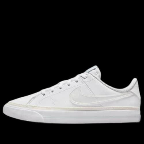 (GS) Nike Court Legacy 'White Yellow'
