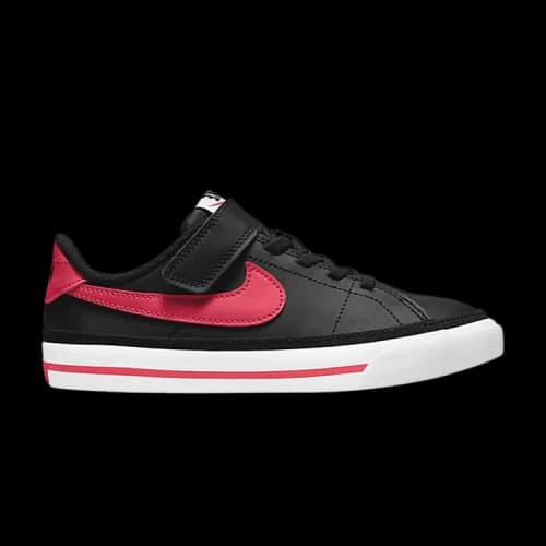 (PS) Nike Court Legacy 'Black Siren Red'