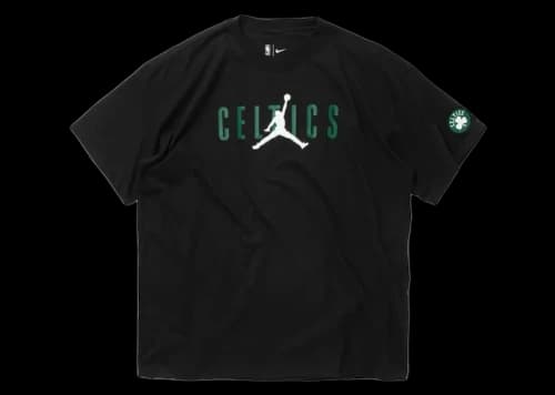 Jordan NBA Boston Celtics Courtside T-shirt Black
