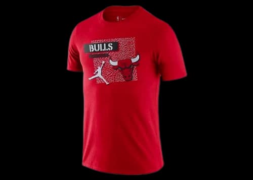 Jordan NBA Chicago Bulls Statement T-shirt Red