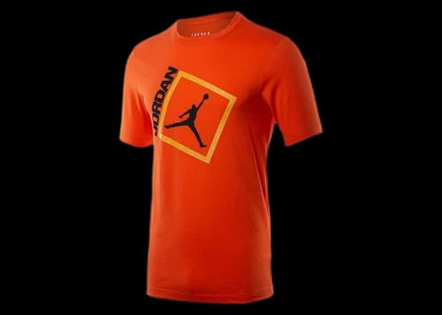 Jordan Jumpman Box S/S T-Shirt Orange