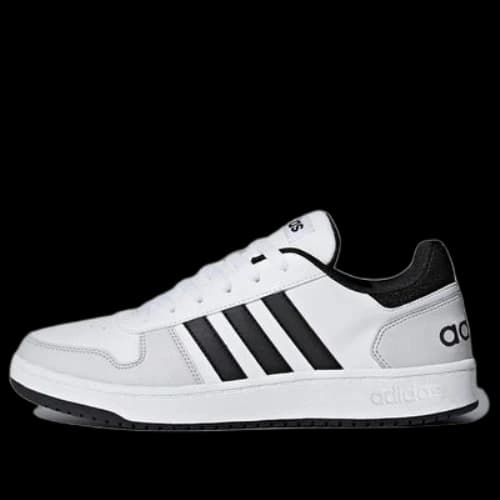adidas Hoops 2.0 'White Black'