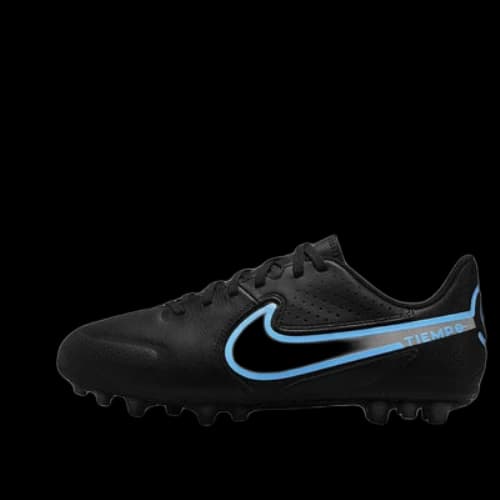 (GS) Nike Tiempo Legend 9 Academy AG 'Black Blue'