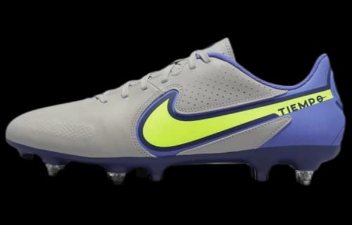Nike Tiempo Legend 9 Academy SG-Pro AC Soccer Shoes Grey/Blue