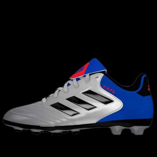 (GS) adidas Copa 18.4 FXG 'Silver Black Blue'