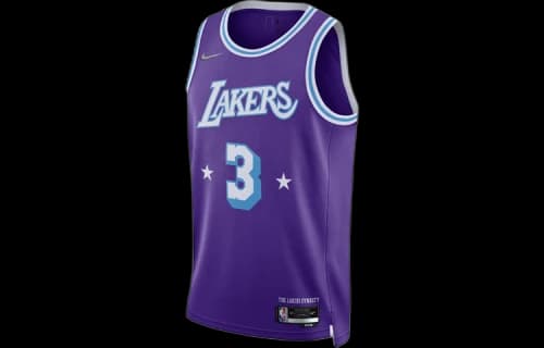 Nike Los Angeles Lakers Anthony Davis City Edition Jersey Purple