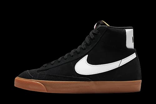 Nike Blazer Mid 77 Black White Gum (Women's)