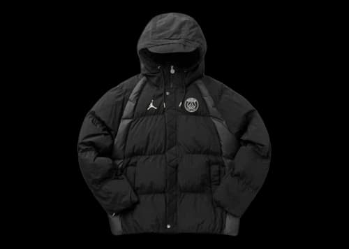 Jordan x Paris Saint-Germain Puffer Jacket Black