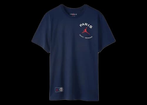 Jordan Paris Saint-Germain Logo T-Shirt Blue
