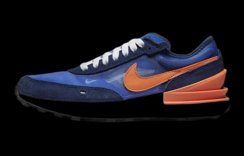 (GS) Nike Waffle One Athleisure Casual Sports Shoe Blue Orange